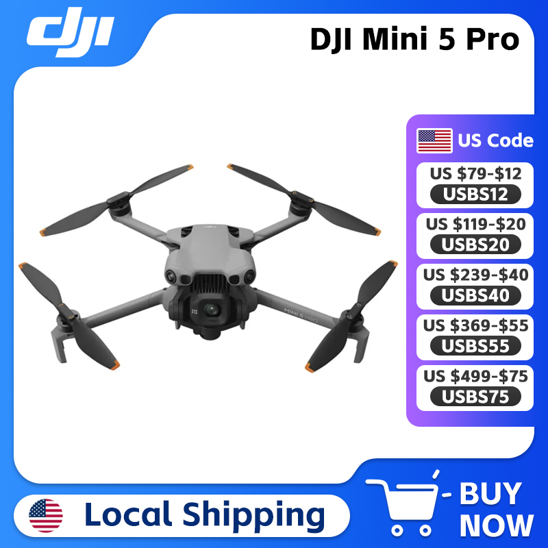 Drone Photogrammetry - DJI Mini 5 Pro กล้อง CMOS