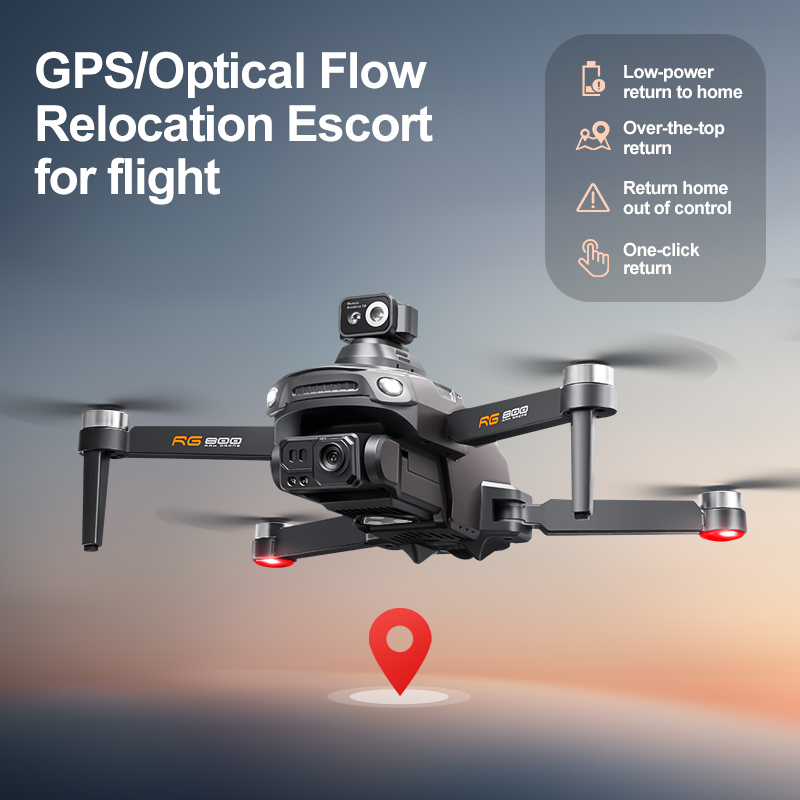 โดรน RG800 MAX GPS ระดับมืออาช - Drone Photogrammetry บทวิจารณ์และราคา