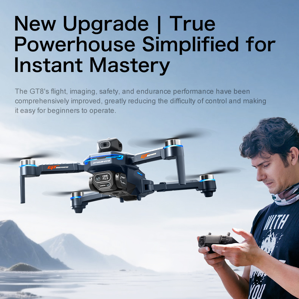โดรน GT8 รุ่นดั้งเดิม กล้องคู่ - Drone Photogrammetry บทวิจารณ์และราคา