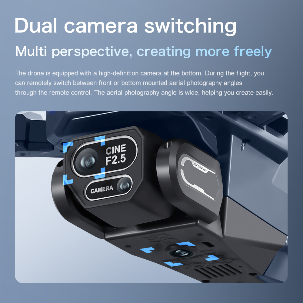 โดรน GT8 รุ่นดั้งเดิม กล้องคู่ - Drone Photogrammetry บทวิจารณ์และราคา